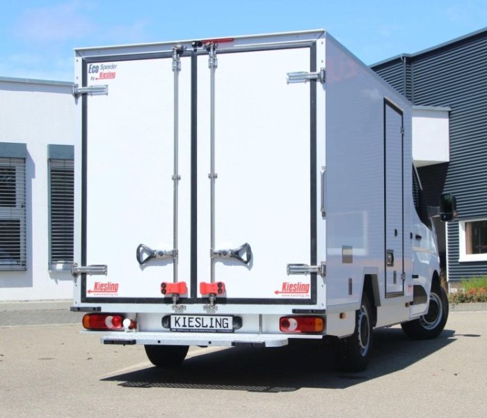Der Eco Speeder von Kiesling basiert auf einem Plattform-Fahrgestell (Foto: Kiesling Fahrzeugbau GmbH)